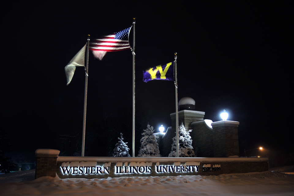 Macomb Campus Entry Adds Iconic Monument Sign slide